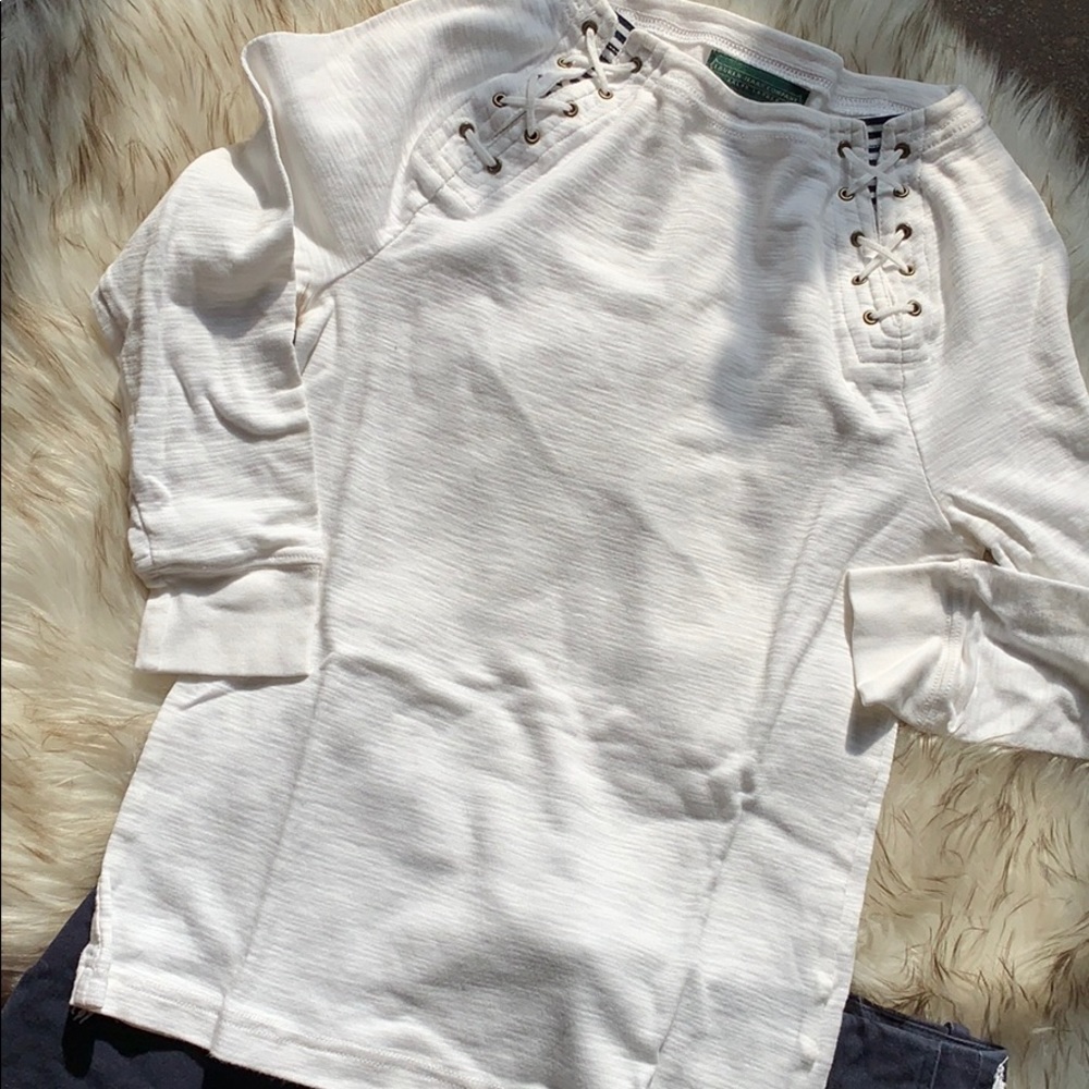 Ralph Lauren white tee